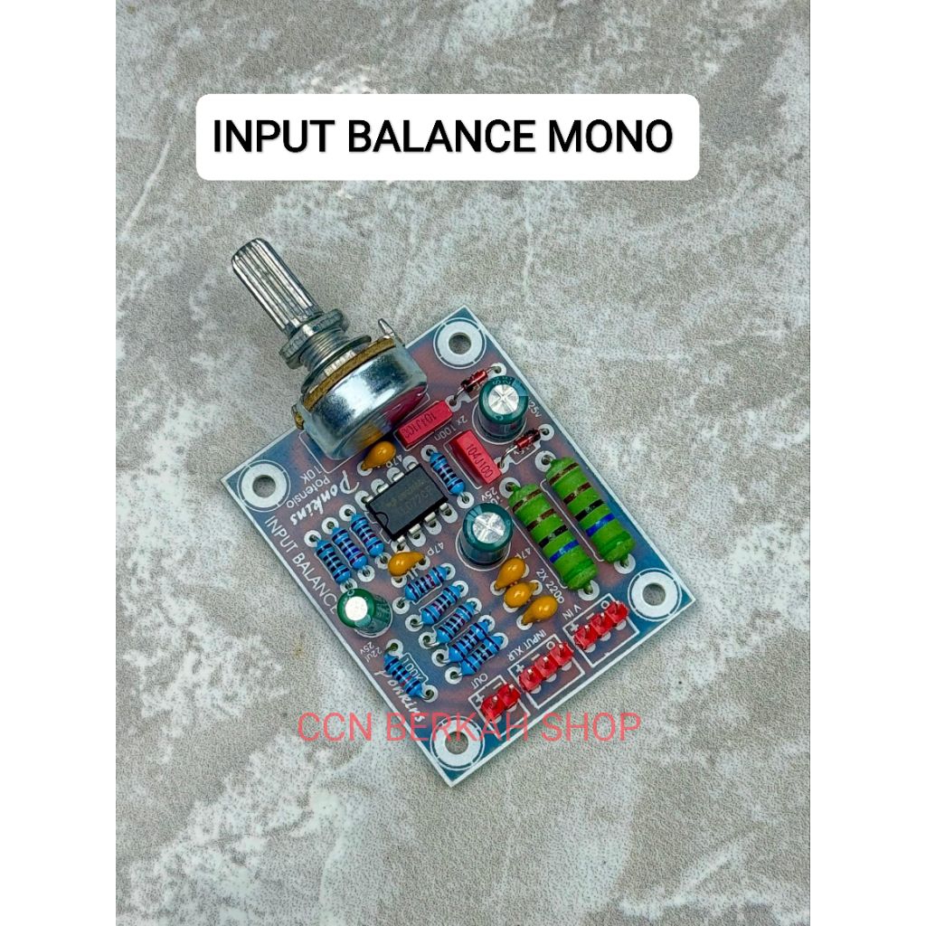 Kit NBAL/ Input Balance Mono Pcb Fiber FR4