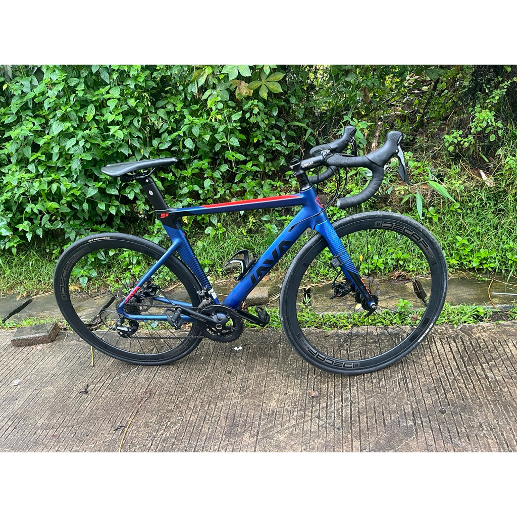 sepeda roadbike Java siluro 3 cakram Shopee oke