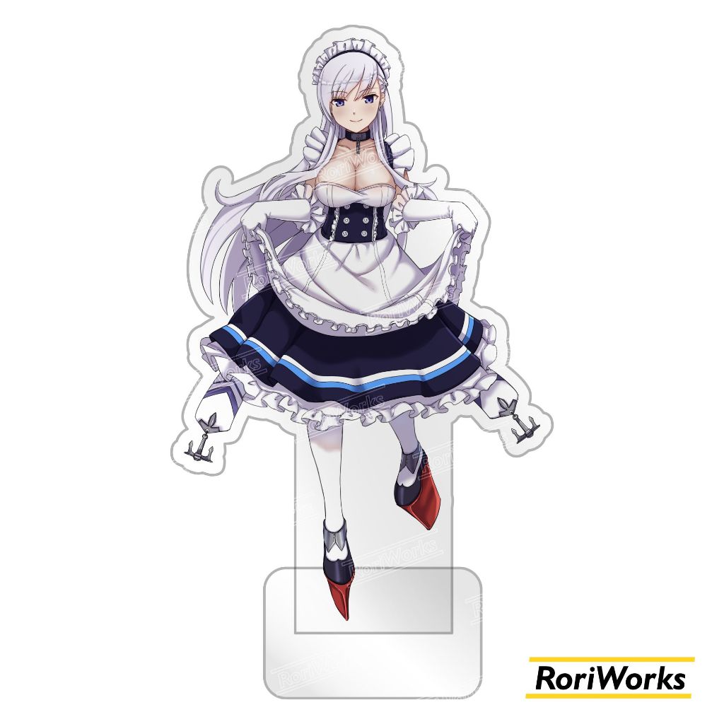 Acrylic Standee Figure Anime - Belfast | Azur Lane