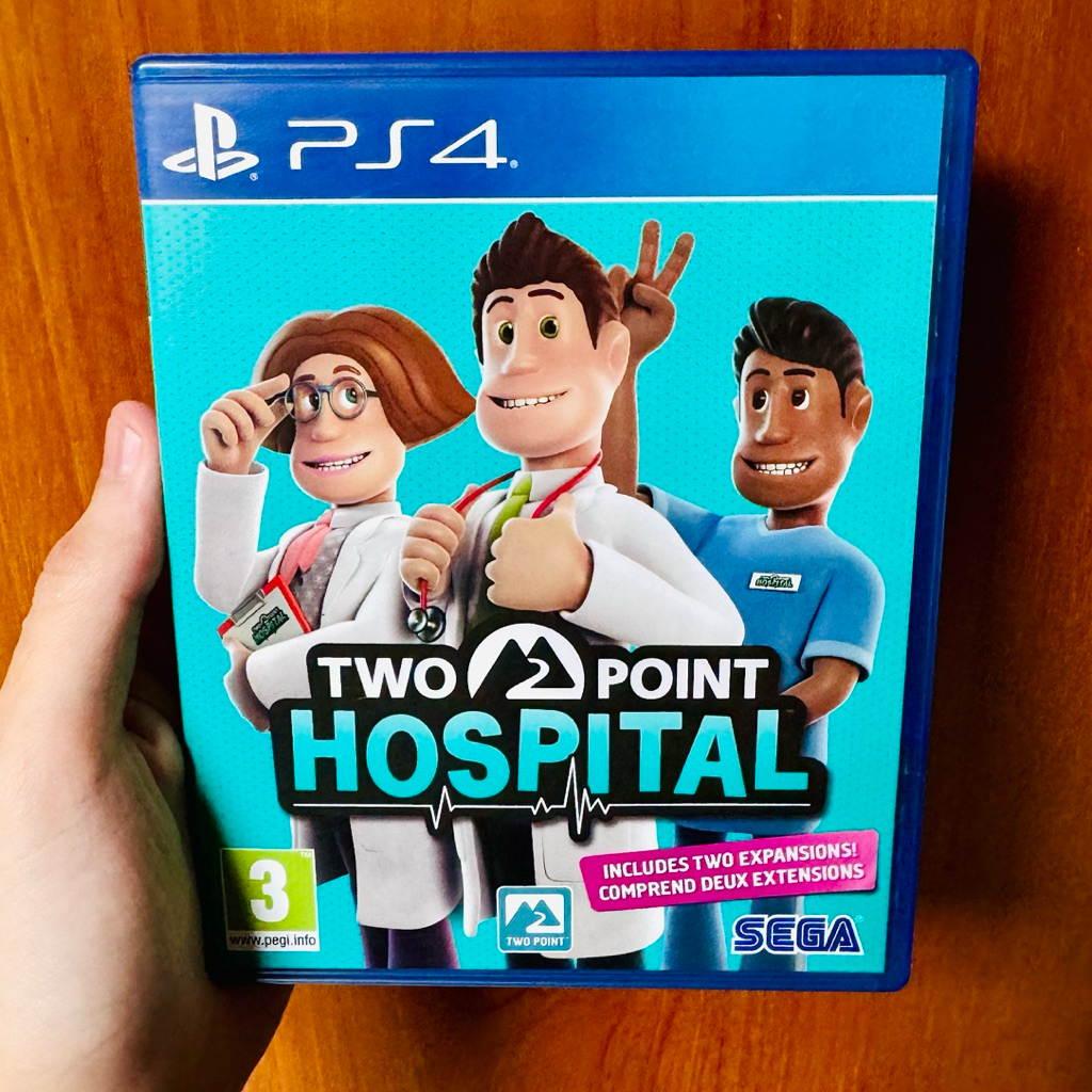 Ps4 Two Point Hospital Kaset Two Point Hospital Ps 4 Playstation CD Kaset Game Games disc fisik asli