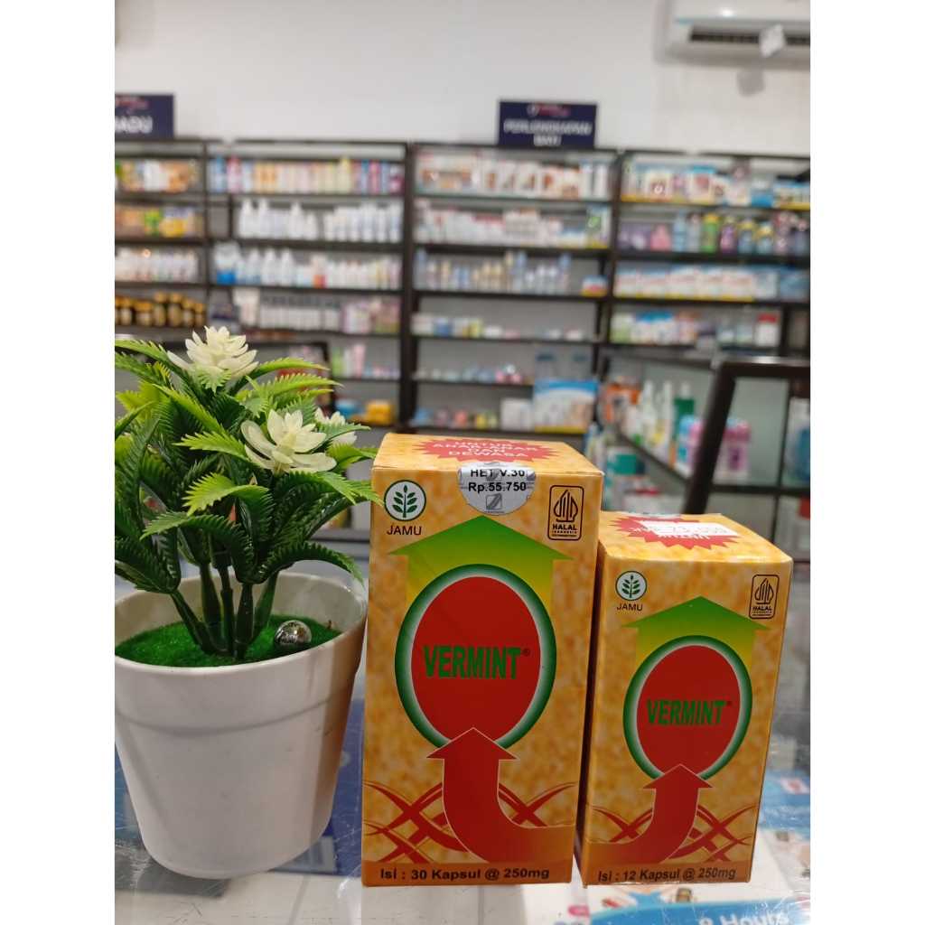 Vermint Kapsul Ekstrak Cacing Tanah