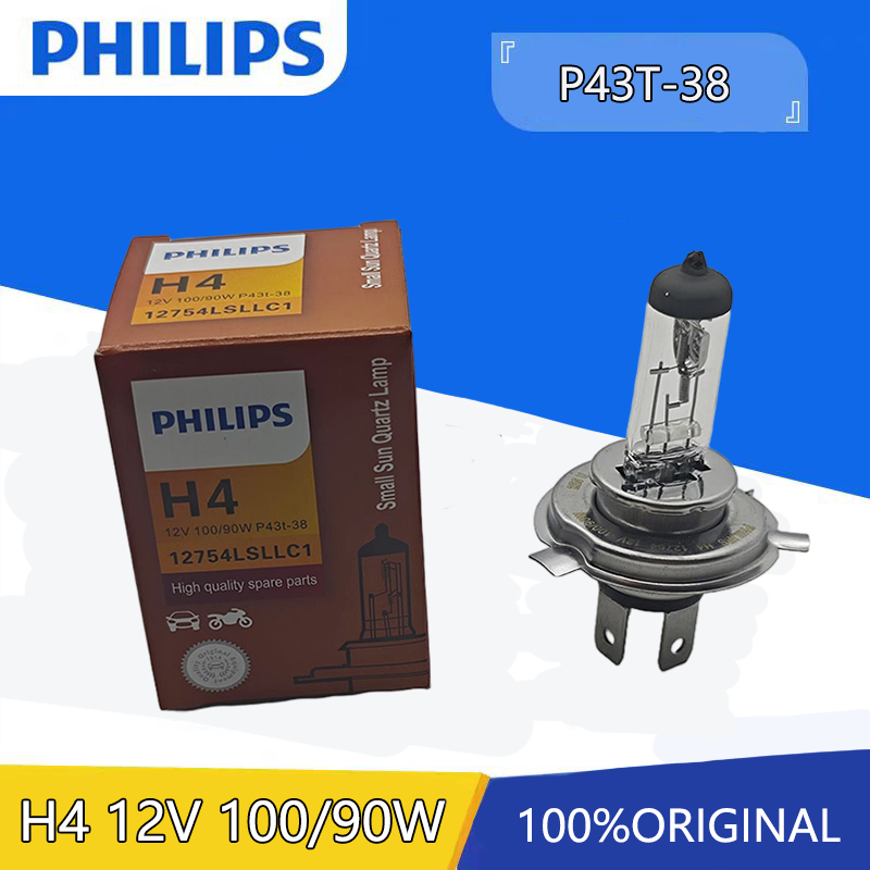 BOHLAM LAMPU PHILIPS H4 12V 100/90W ORIGINA