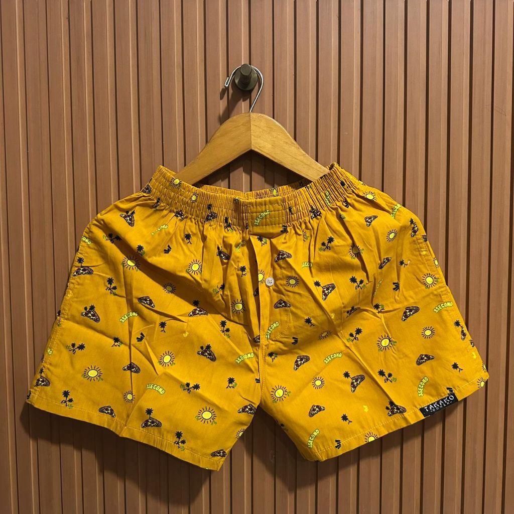 CELANA BOXER PRIA WANITA KATUN PREMIUM MOTIF TIE DYE