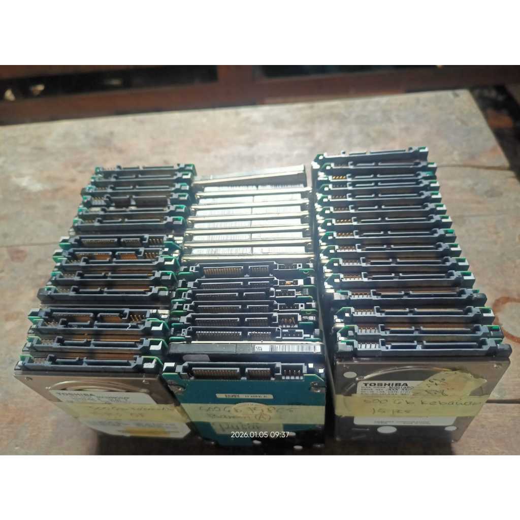 Hardisk bekas untuk laptop 320GB Sentinel 81%-100%