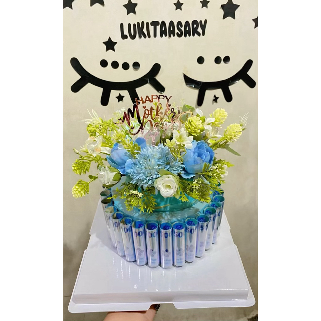 Money Cake | Bouqet Uang | Gift Birthday With Mika 30 slot (Kosongan)