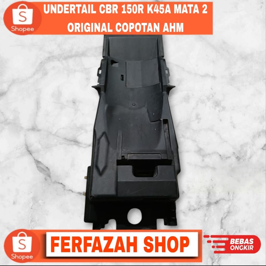 FERFAZAH SHOP| COVER FENDER CBR K45A LOKAL ORI COPOTAN| UNDERTAIL CBR K45A MATA 2 LOKAL ORIGINAL AHM