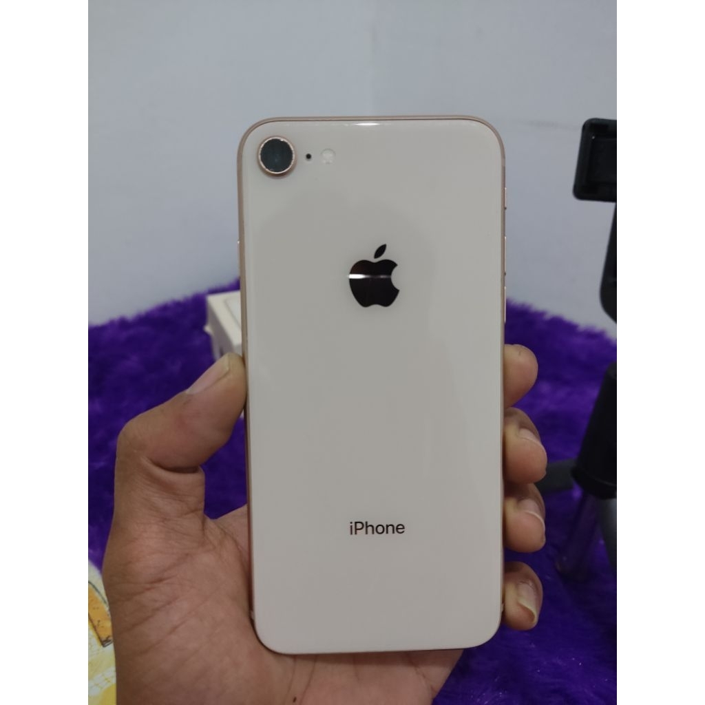 iphone 8 64Gb white gold inter second / iphone second / ip 8