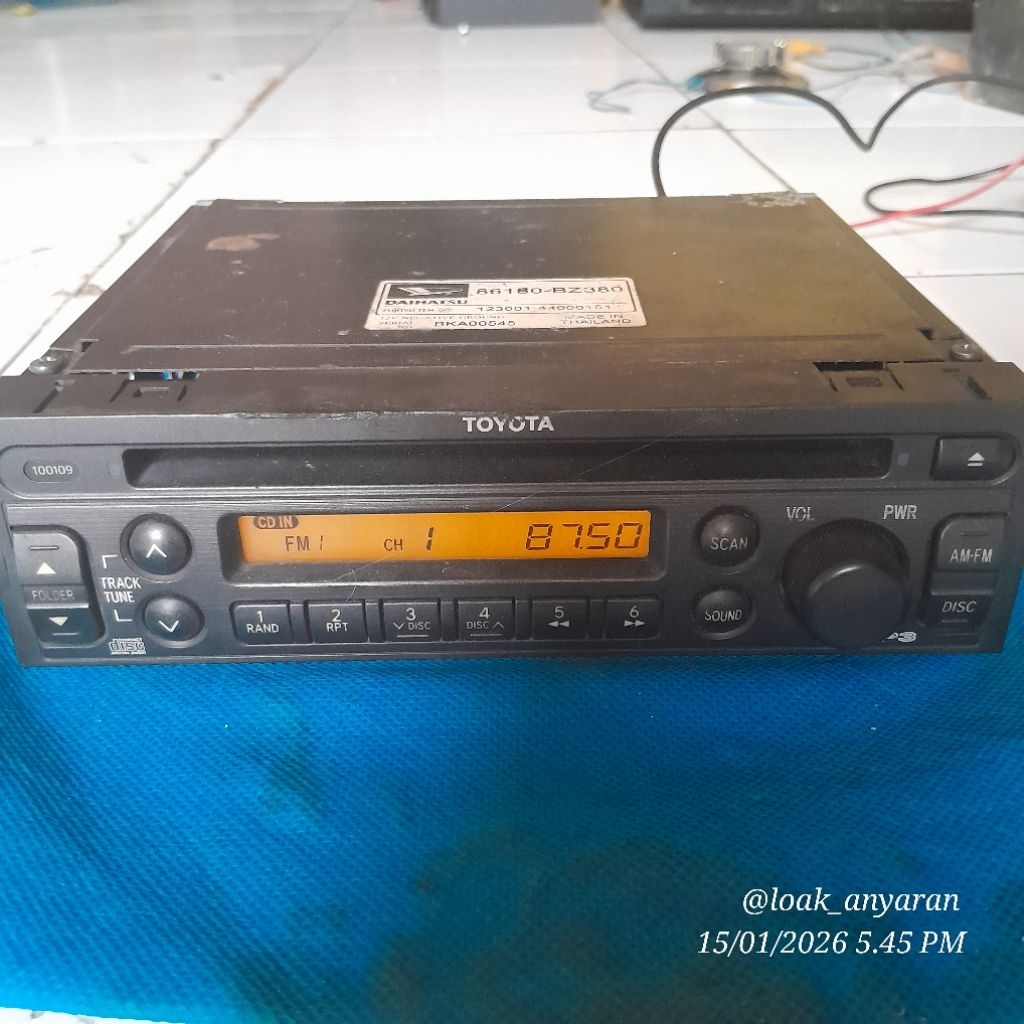 Modif Bluetooth Tape Mobil Toyota Avanza Daihatsu Xenia