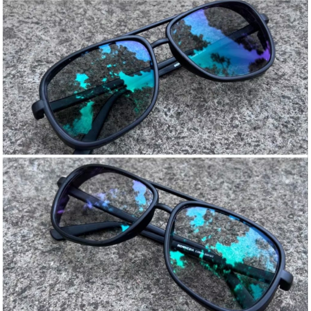 KACAMATA MINUS BLUECROMIC PRIA AVIATOR KEREN KACAMATA PHOTOCROMIC ANTI RADIASI MINUS UNTUK RABUN JAU