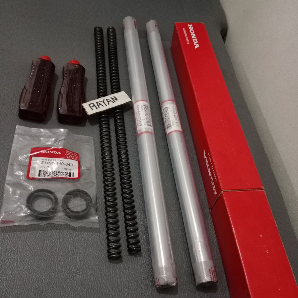 as sok depan honda win win sok per sil oli gf6 original AHM