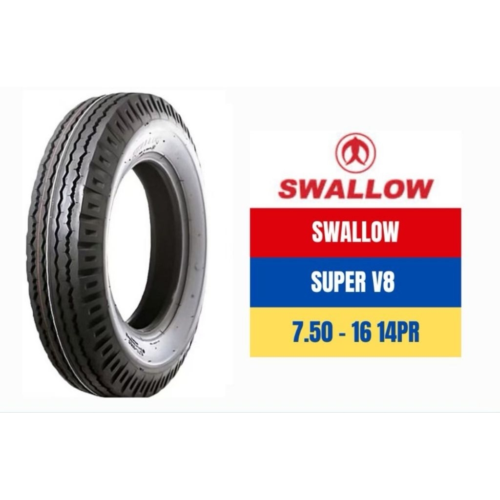 Ban Truk Original Swallow 750-16 Super V8 HD