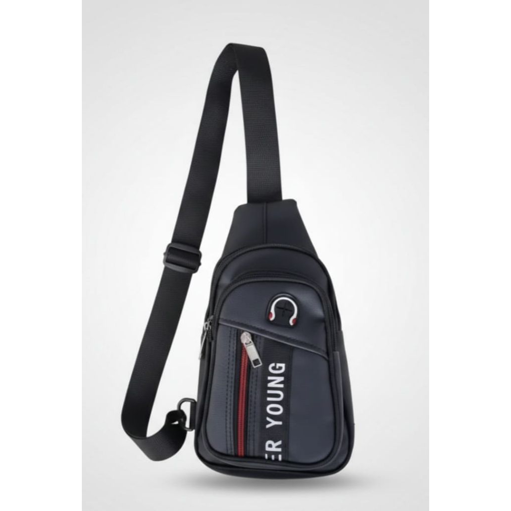 Tas Selempang Pria Kulit Sintetis