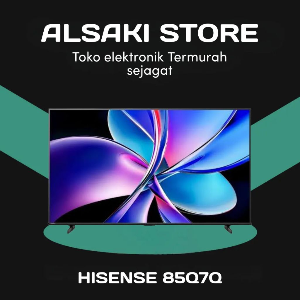 HISENSE 85Q7Q 4K VIDAA QUANTUM DOT TV 85 INCH