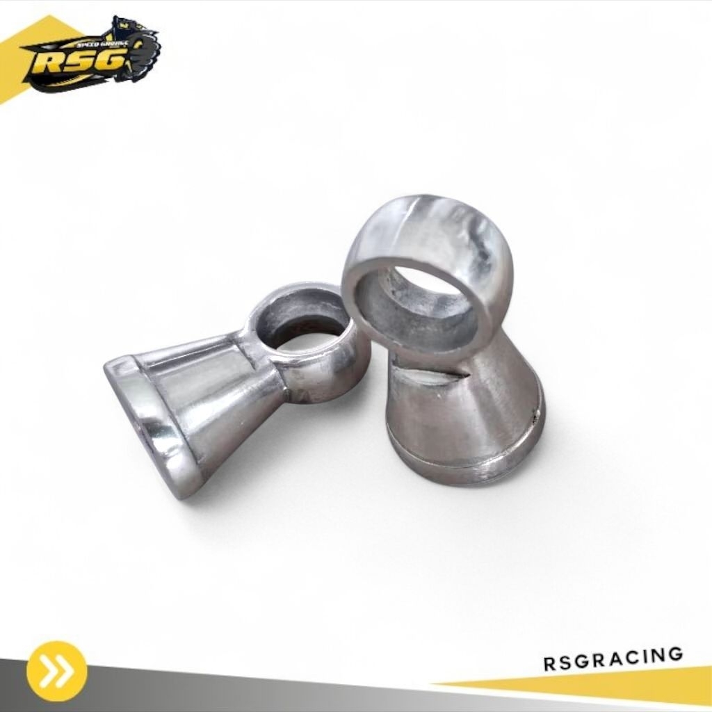 ANTING PANGKON SHOCK BELAKANG / PENINGGI SHOCK MOTOR BEBEK 1SET TINGGI 6,7CM DRAT 12 14 Motorcycle