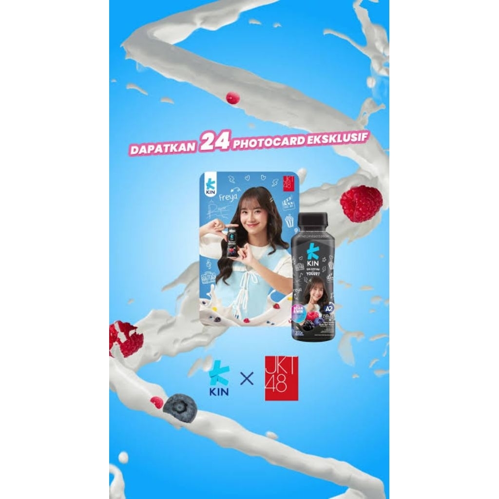 PC kin yogurt x jkt48 Freya official
