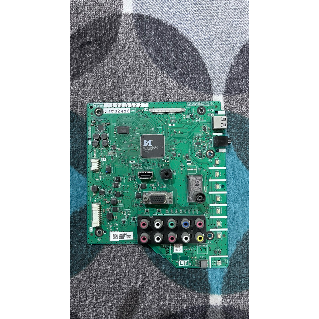 Mesin TV Mainboard TV LED Sharp LC 32LE340M/32LE347i Tuner kecil