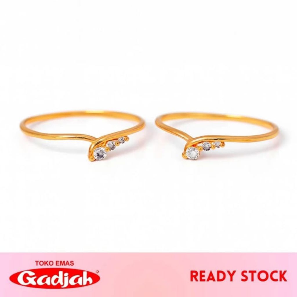 Cincin Emas Vellie - Toko Emas Gadjah