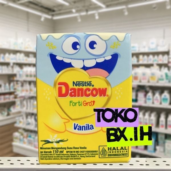 Nestle Dancow FortiGro Susu UHT Vanila 110ml - Expired Date 100% Aman