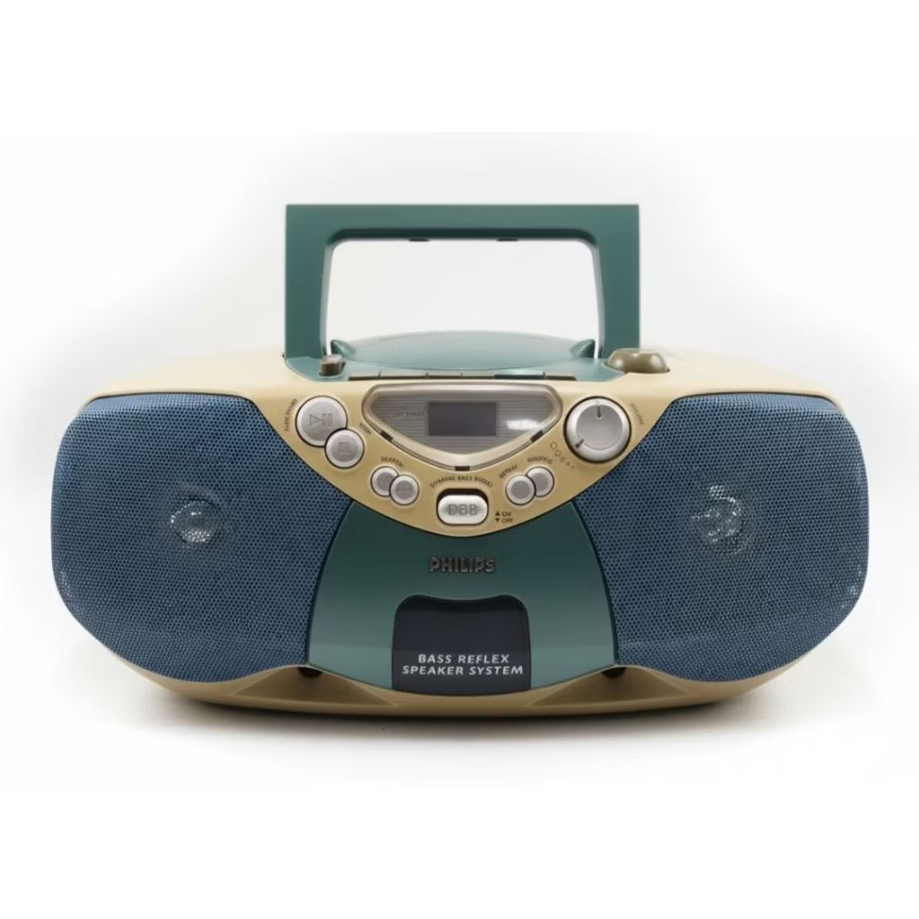 Tape Portable Mini Compo Philips / Tape & Radio ON / CD OFF (Cek Deskripsi)