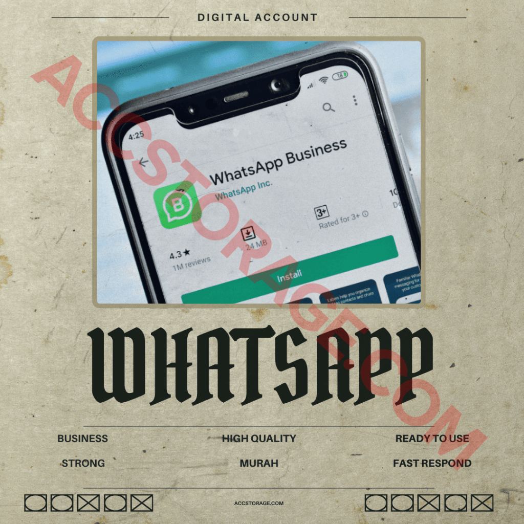Akun WhatsApp Business | WA Bisnis | Fresh | Nomor Baru |  OTP | Siap Pakai