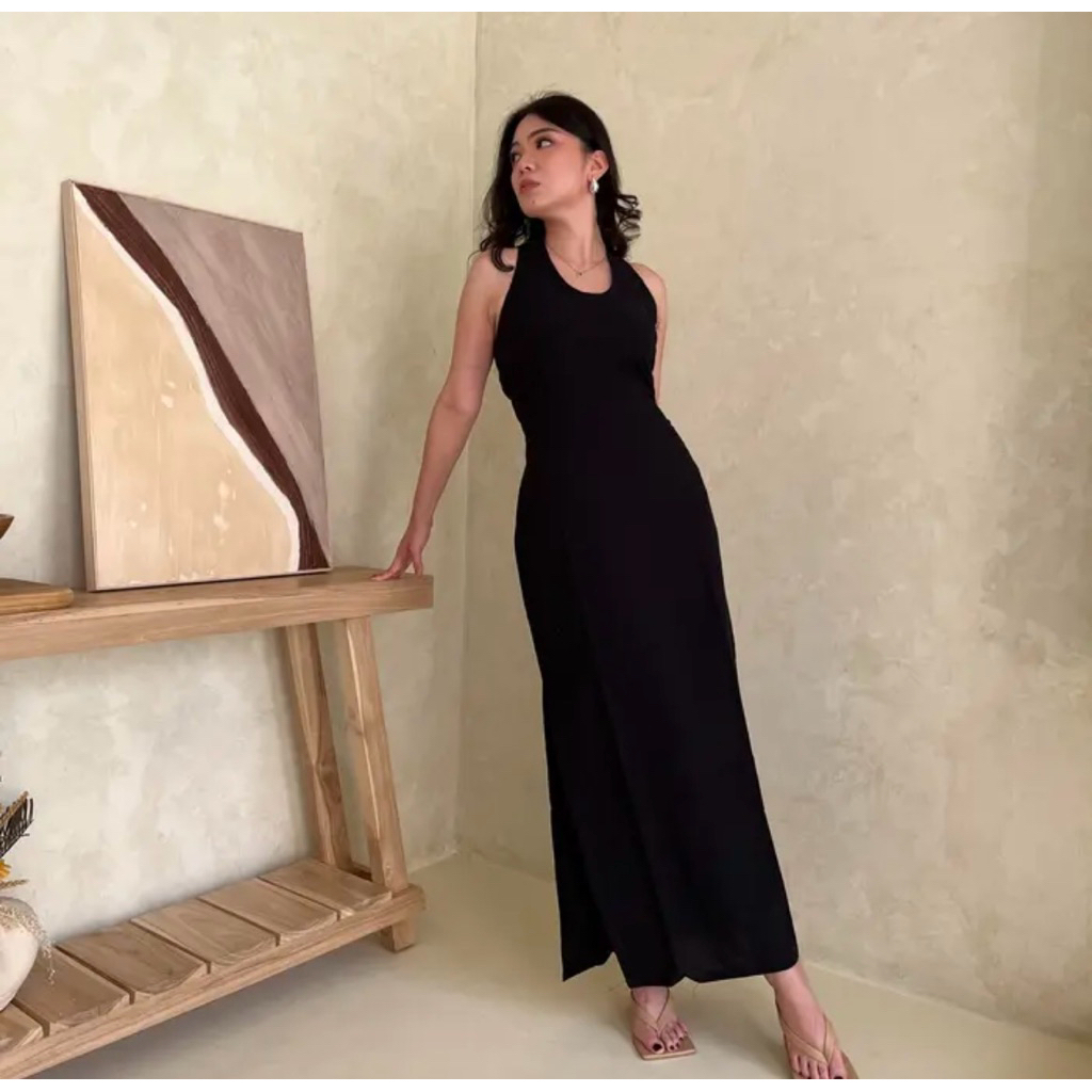 [Preloved] Long Dress Wanita/long dress