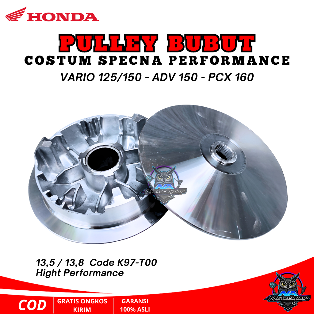 RUMAH ROLLER PCX K97 PULLEY PCX VARIO 125 150 BIG PULLEY RUMAH ROLLER RACING PCX ADV ORIGINAL HONDA