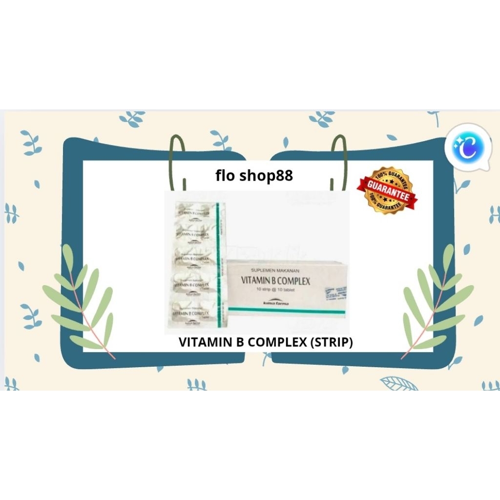 VITAMIN B COMPLEX KIMIA FARMA / VITAMIN KF / VITAMIN KIMIA FARMA