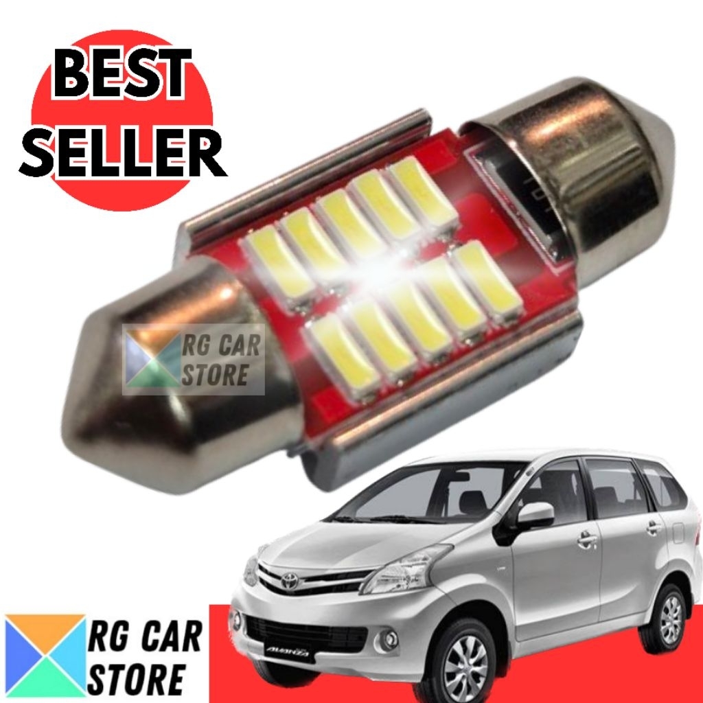 Lampu Plafon Mobil Avanza 2012-2014 LED Dajjal Kabin Interior 21W Garansi 1 Tahun