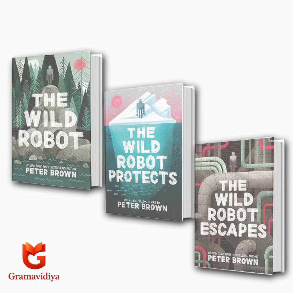 The Wild Robot (VOL 1-3) The Wild Robot | The Wild Robot Escapes |  The Wild Robot Protects (ENG/IND