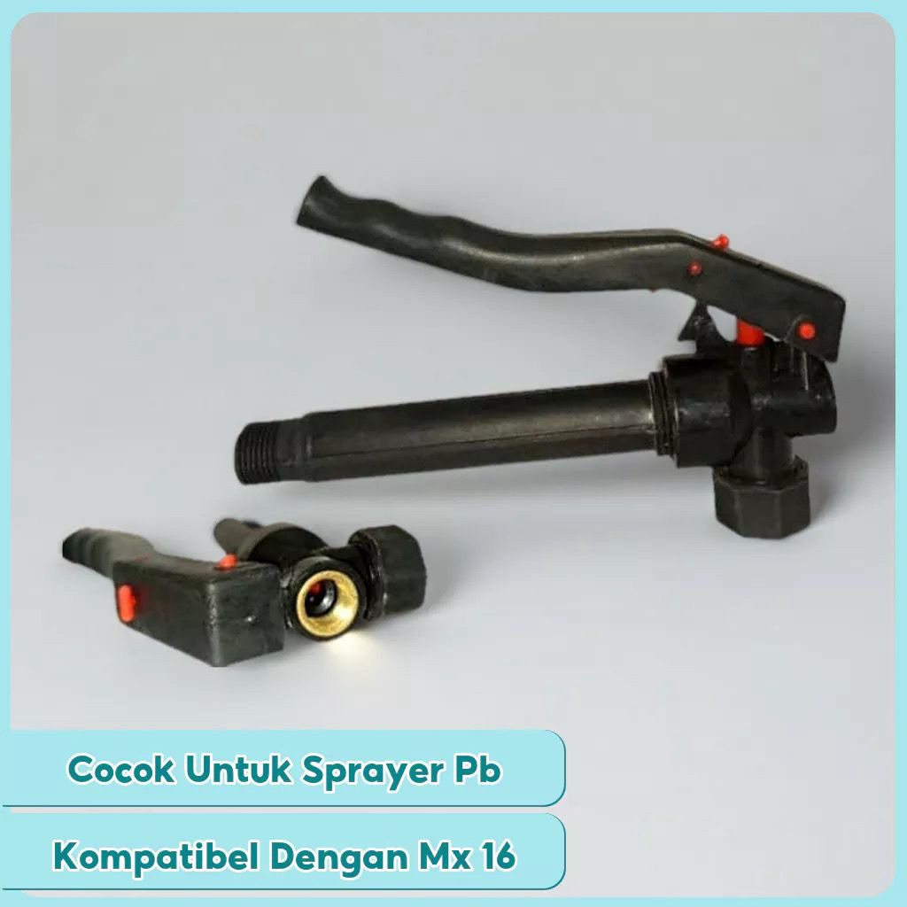 KRAN HANDLE TANGKI SPRAYER MALAYSIA PB 16 BERKUALITAS TINGGI SPRAYER POMPA HAMA