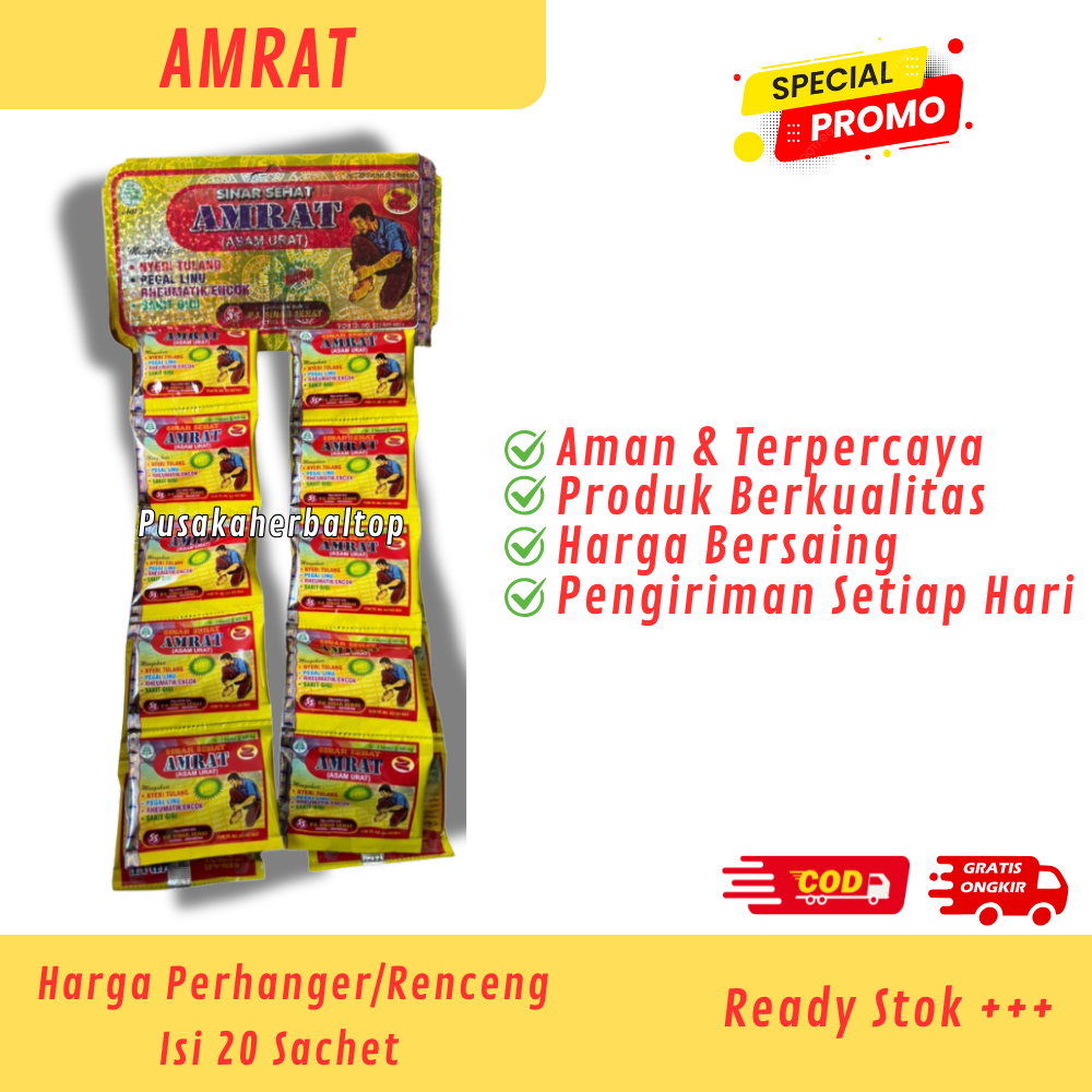 Kapsul Amrat Original 20 Sachet