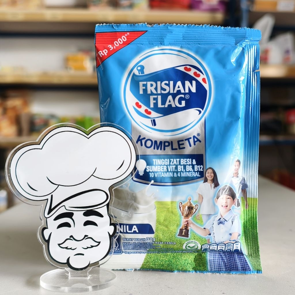Susu Bubuk Bendera Kompleta 30Gr / Susu Bubuk Sachet Bendera / Susu Bendera Bubuk Sachet