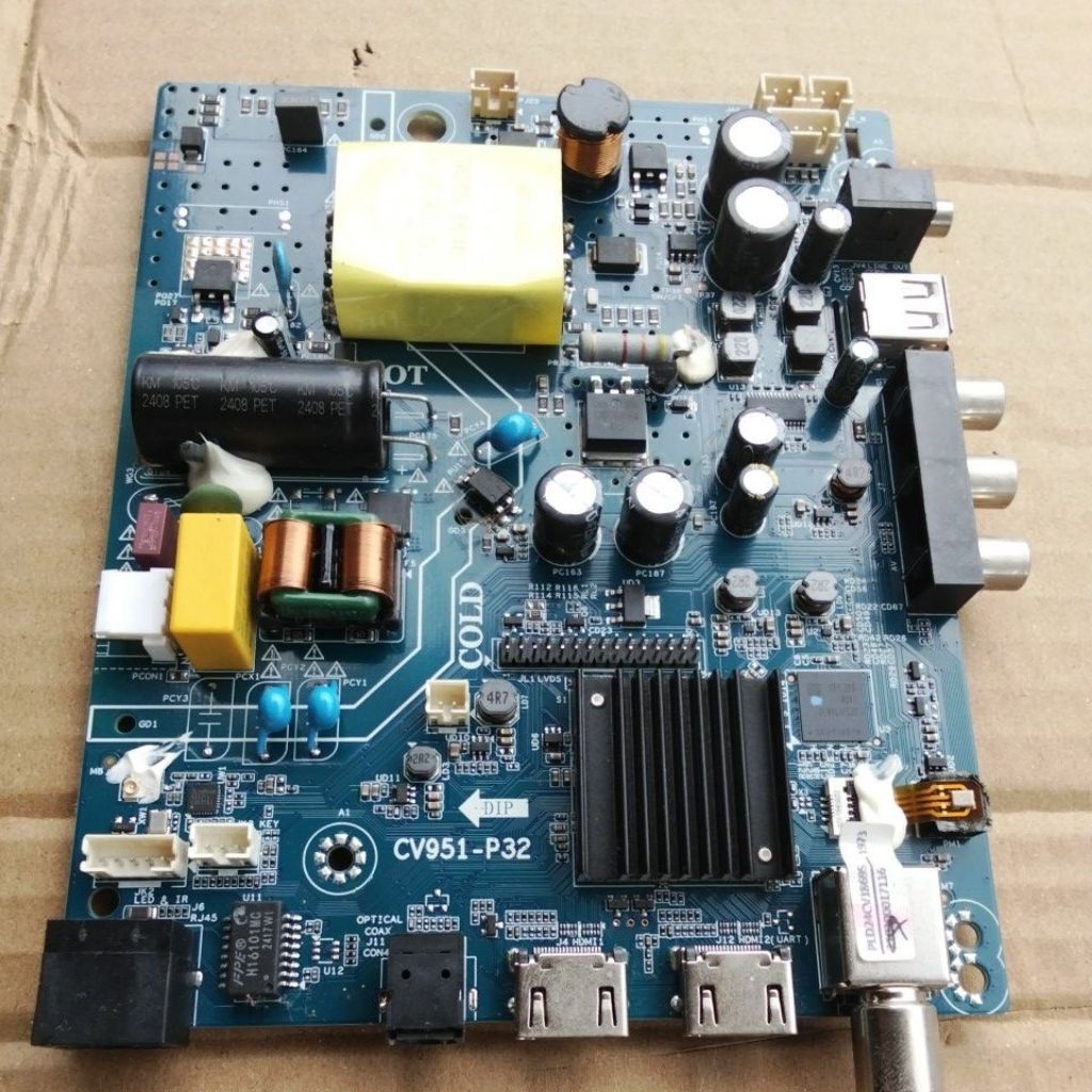 Mainboard LED Polytron PLD 24CV1869 secend/vanutan