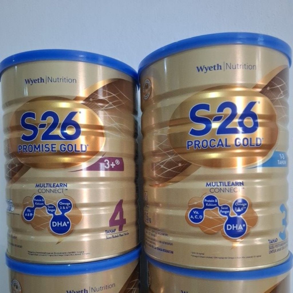 S26 PROCAL Gold Tahap 3 1.6kg // S26 PROMISE Gold Tahap 4 1.6kg