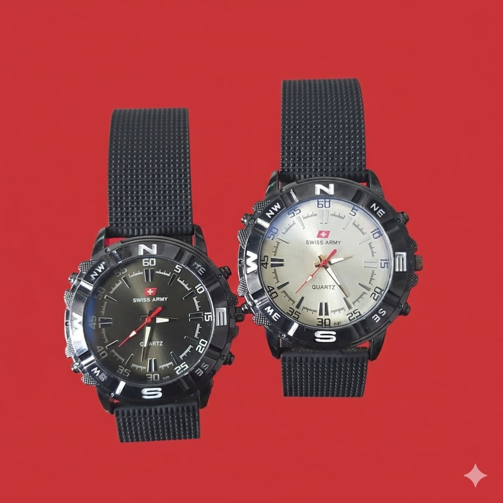 Jam Tangan Army sport strapp Benetton