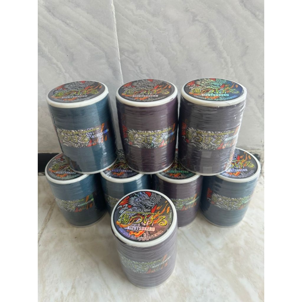 Senar Gelasan Matot Abu Japan Kizutsukeru 018 6000 Yard Tajam