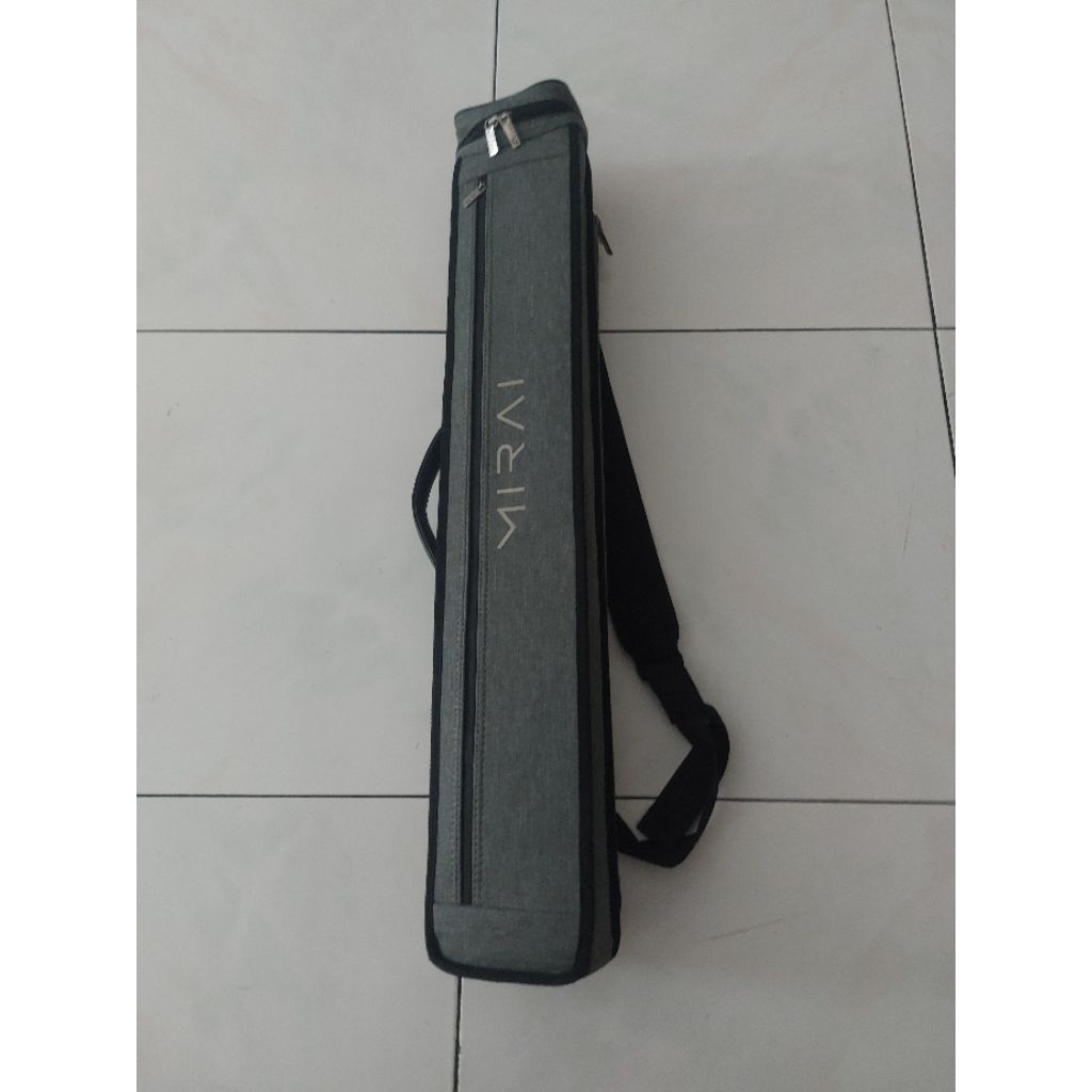 mirai 3x5 grey abu cue case