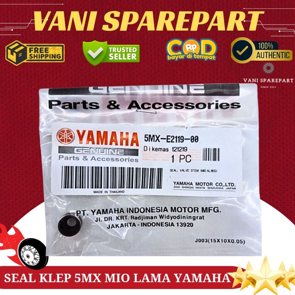 SEAL SIL KLEP 5MX MIO ORIGINAL YAMAHA