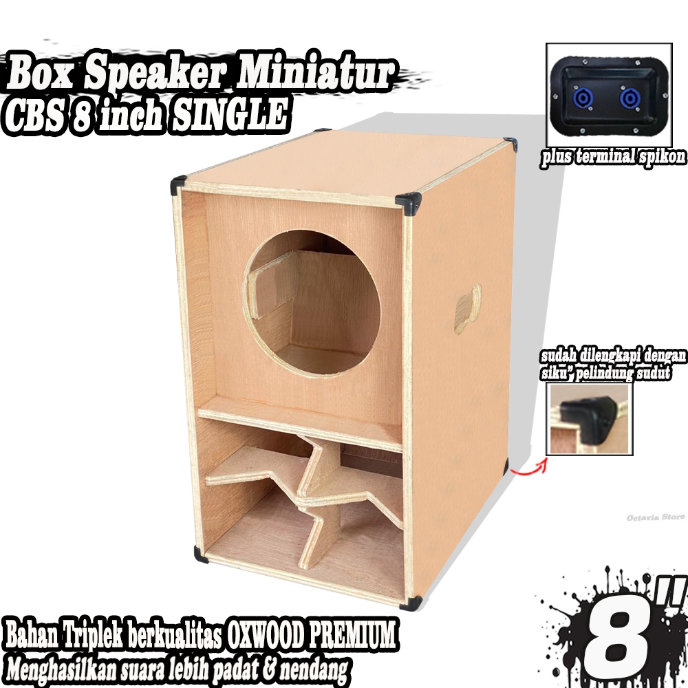 Box Speaker Miniatur CBS 8 INCH