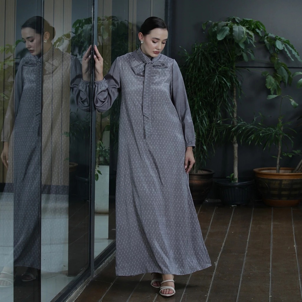 Batik Huza Gamis Batik Dress Batik Gamis Niskala