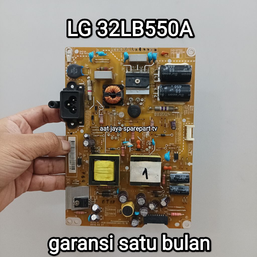 POWER SUPPLY LG 32LB550A PSU - REGULATOR MESIN TV LG 32LB550A
