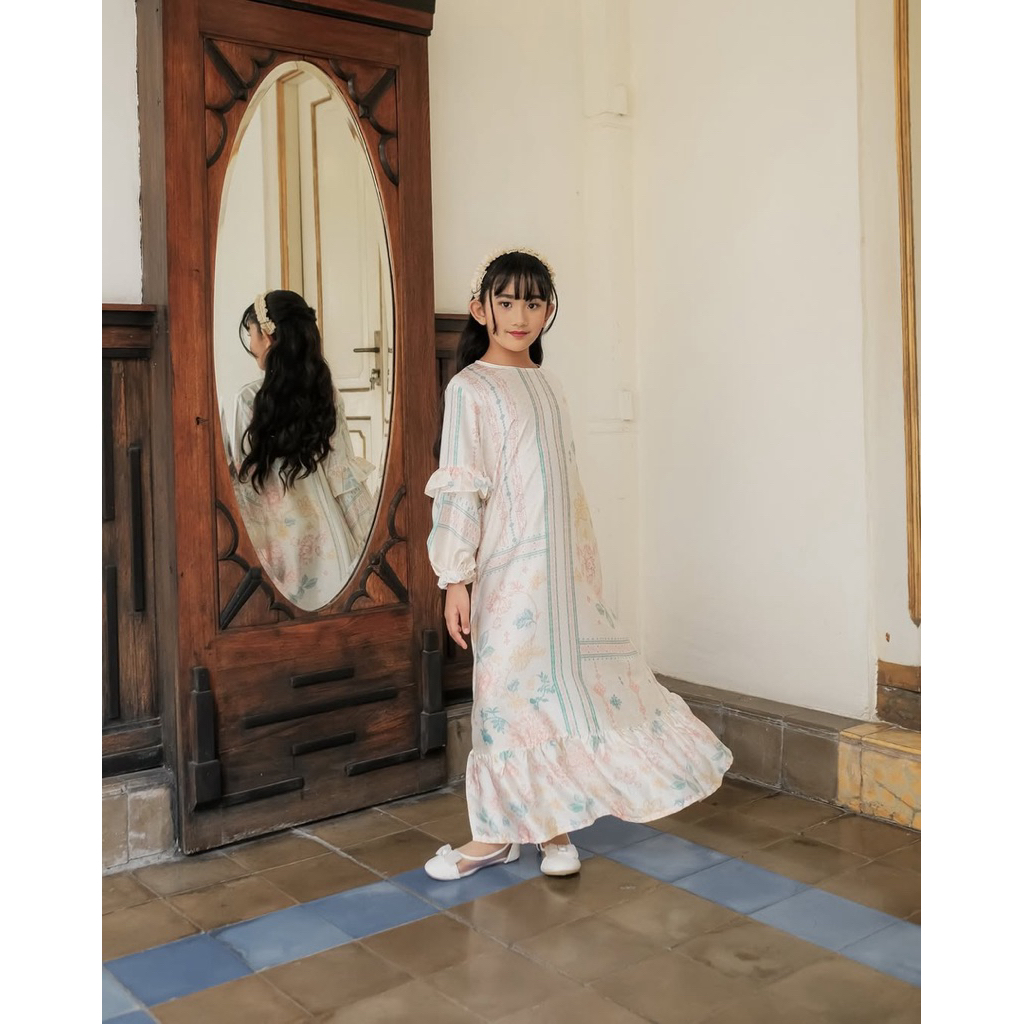 KAMIMA PADANG - Bale Series - Ramina Kids Dress in Ivra
