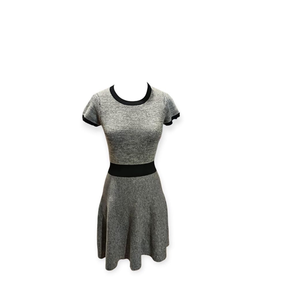 Claudie Pierlot Dark Grey Midi Dress