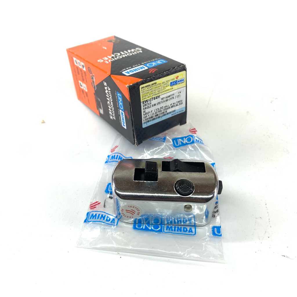 Saklar Vespa Super 12v Volt Grabor siem Minda SW - 0744H Uno Minda SL [CBI92]