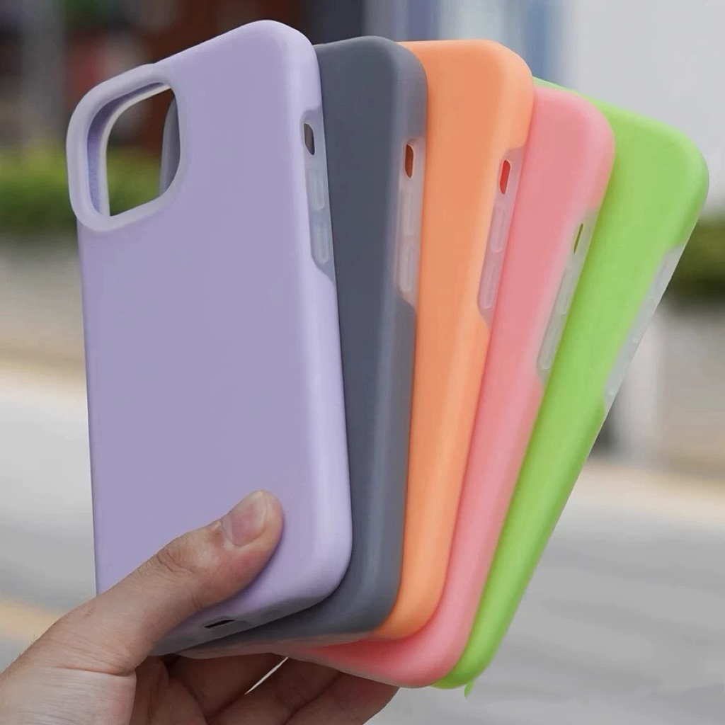 Case Liquid Bludru Jelly For IPHONE 15 16 17 AIR PRO MAX PLUS Soft Casing Elegan