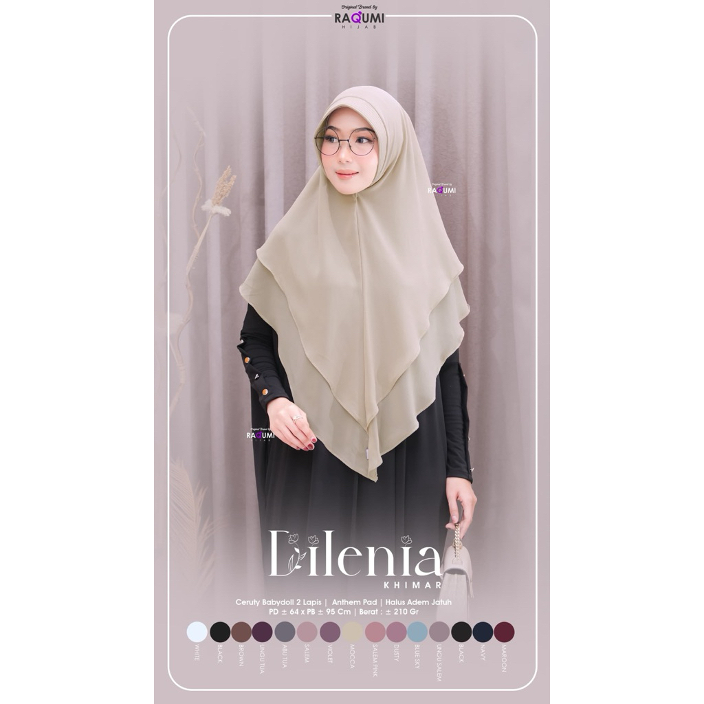 DILENIA KHIMAR ORI BY RAQUMI HIJAB // HIJAB PREMIUM KHIMAR BY RAQUMI HIJAB // KHIMAR INSTAN // KHIMA