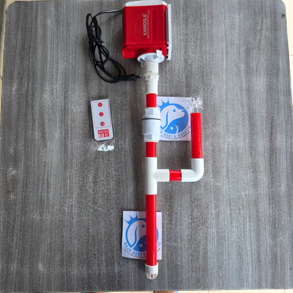 SET LENGKAP HANYA PIPA CHINA STYLE TALANG SISTEM POMPA DI ATAS TOP FILTER KACA TALANG KACA BOX FILTE