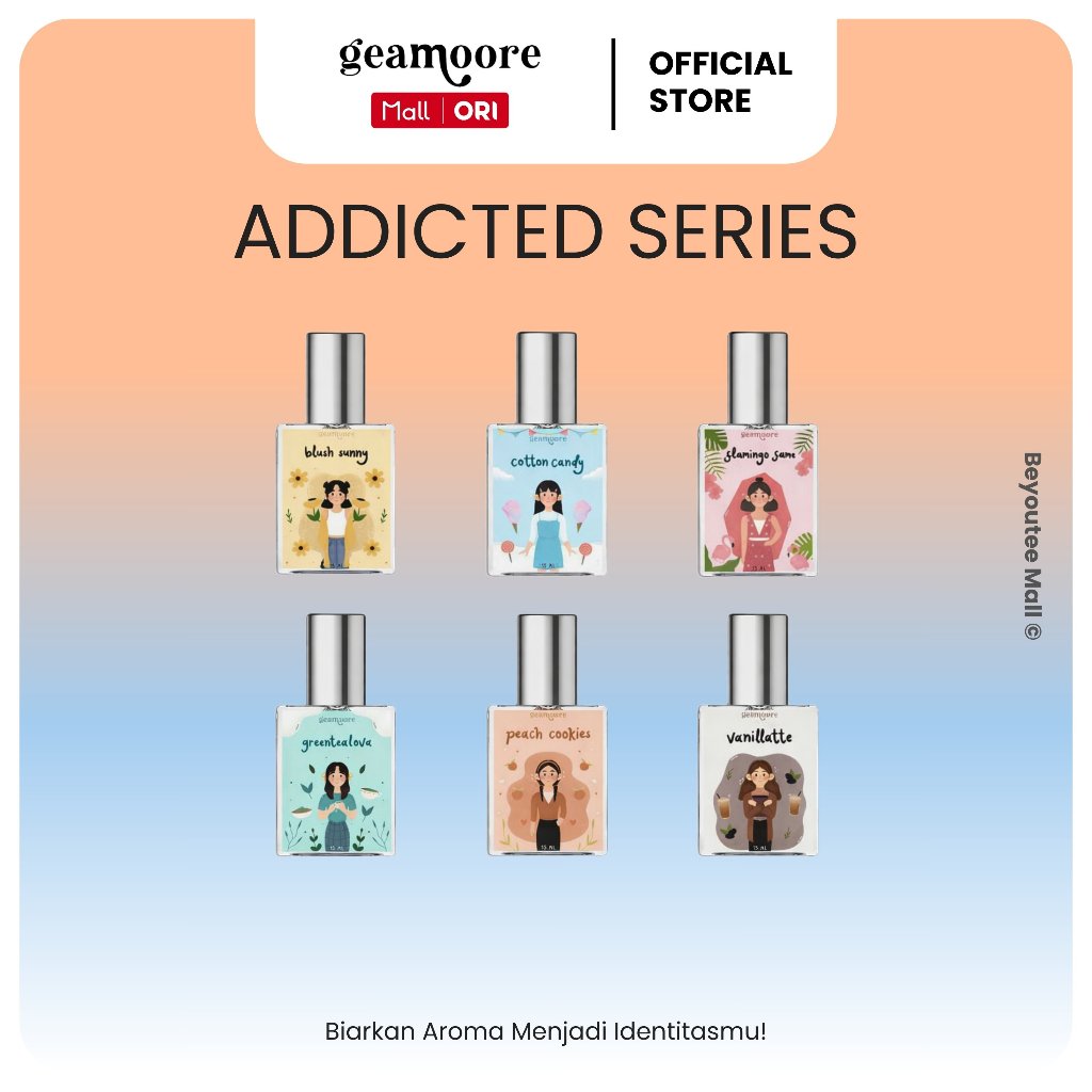 Geamoore Addicted Series Eau De Parfum 15ml