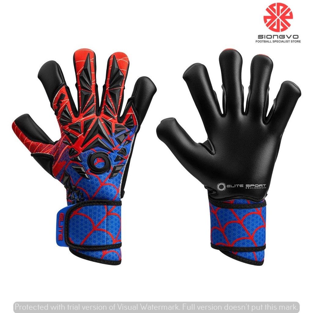 SARUNG TANGAN KIPER - ELITE SPORT SPIN x SPIDERMAN COLLECTION GK GLOVE ESSP