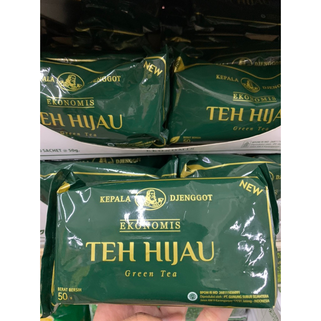 Teh Hijau Kepala Djenggot 50gr